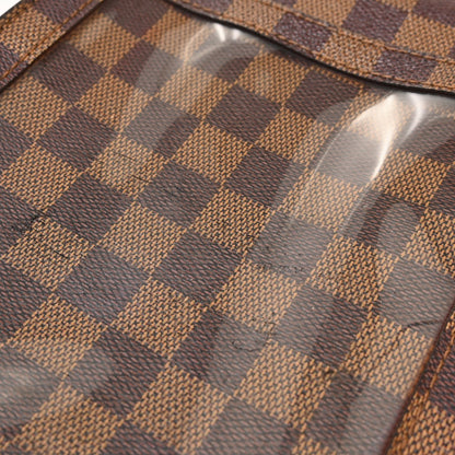 Louis Vuitton Portobello Messenger Damier Ebene, Brown, Canvas, Shoulder Bag