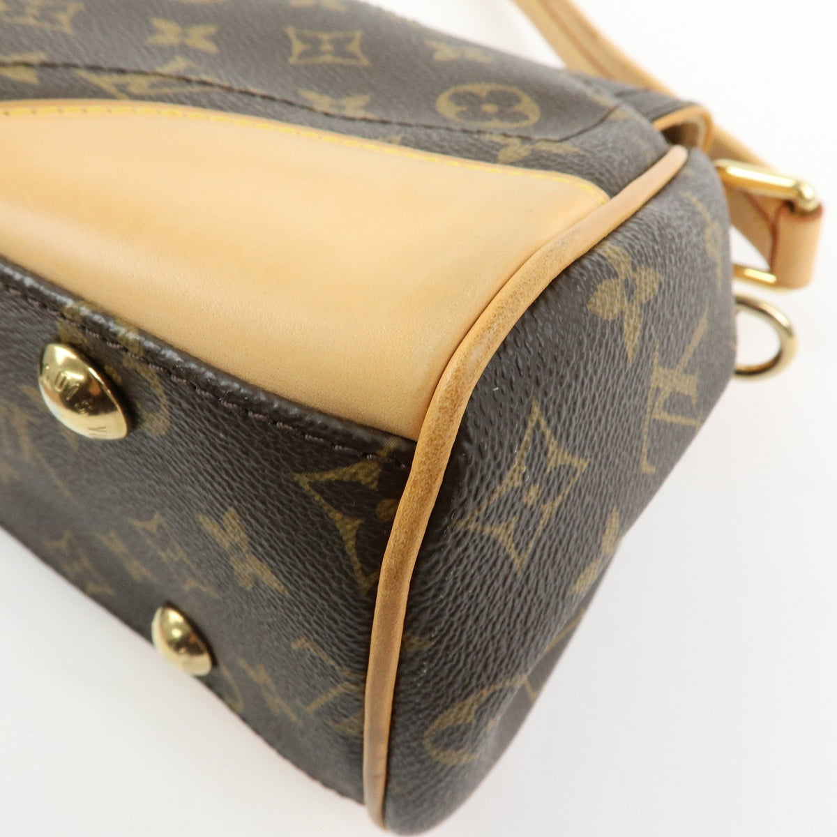 Louis Vuitton Beverly Monogram Canvas, Brown, Canvas, Handbag