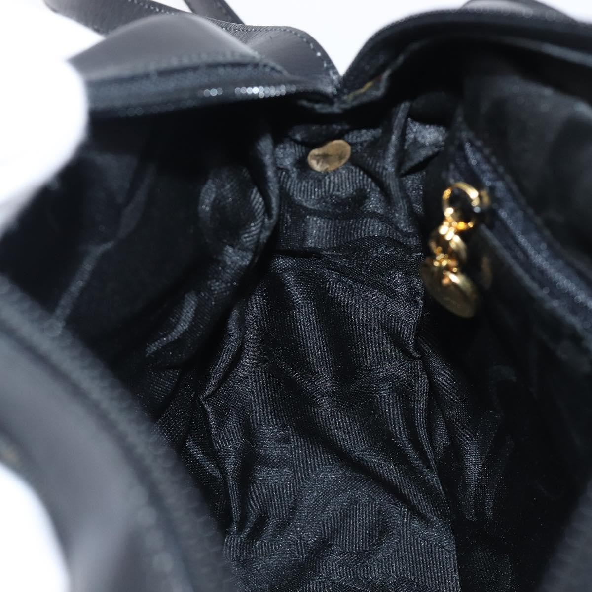 Salvatore Ferragamo Vara Bow Camera Leather, Black, Leather, Shoulder Bag