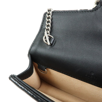 Gucci Dionysus Velvet, Black, Velvet, Handbag