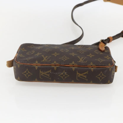 Louis Vuitton Pochette Marly Bandouliere Monogram Canvas, Brown, Canvas, Handbag