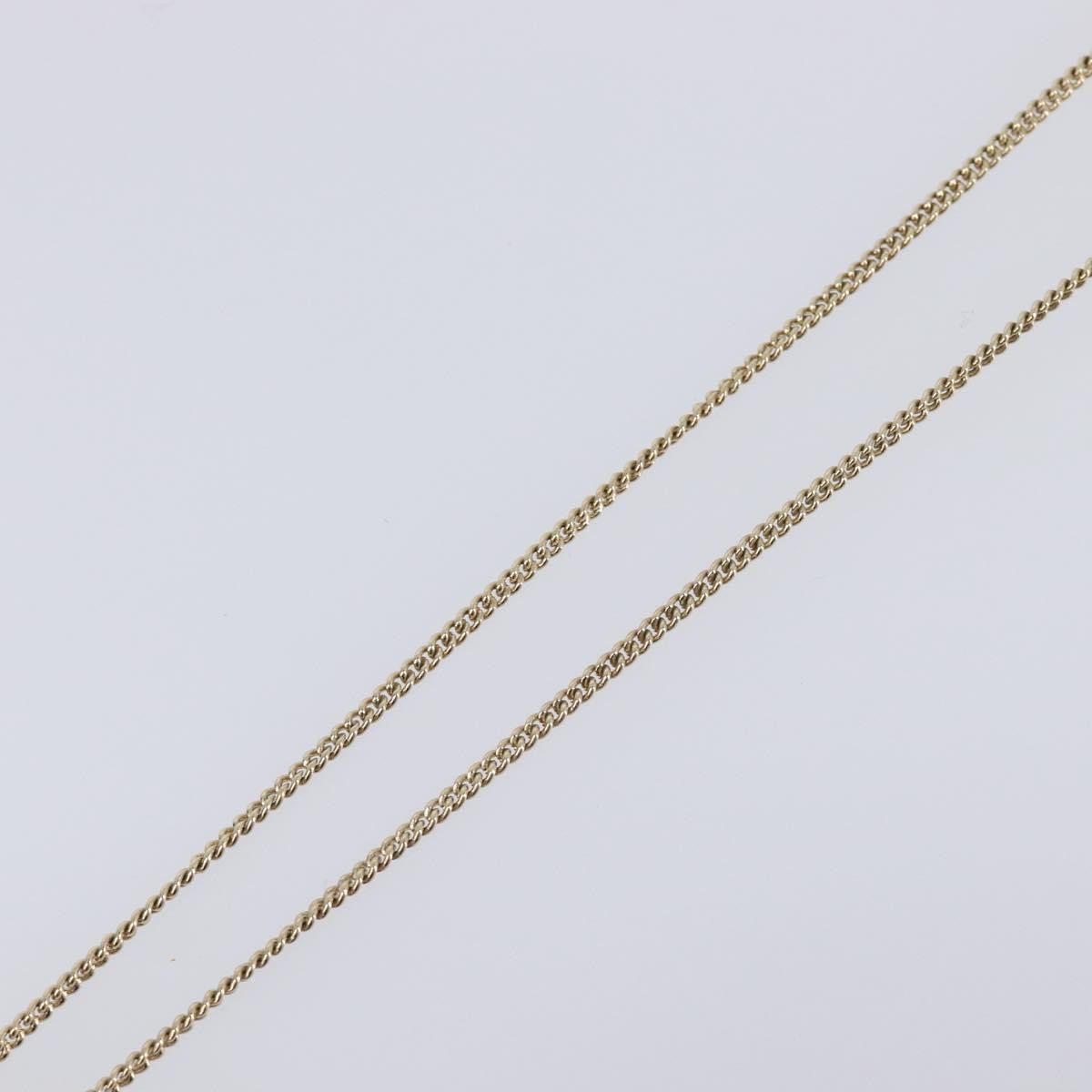 Chanel Square CC Pendant Metal, Gold, Metal, Necklace