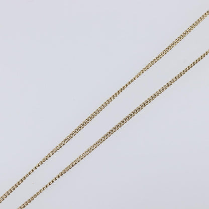 Chanel Square CC Pendant Metal, Gold, Metal, Necklace