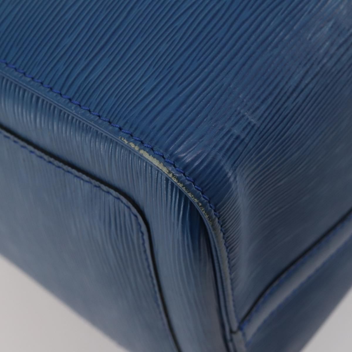 Louis Vuitton Keepall Bag Epi Leather, Blue, Leather, Travel Bag