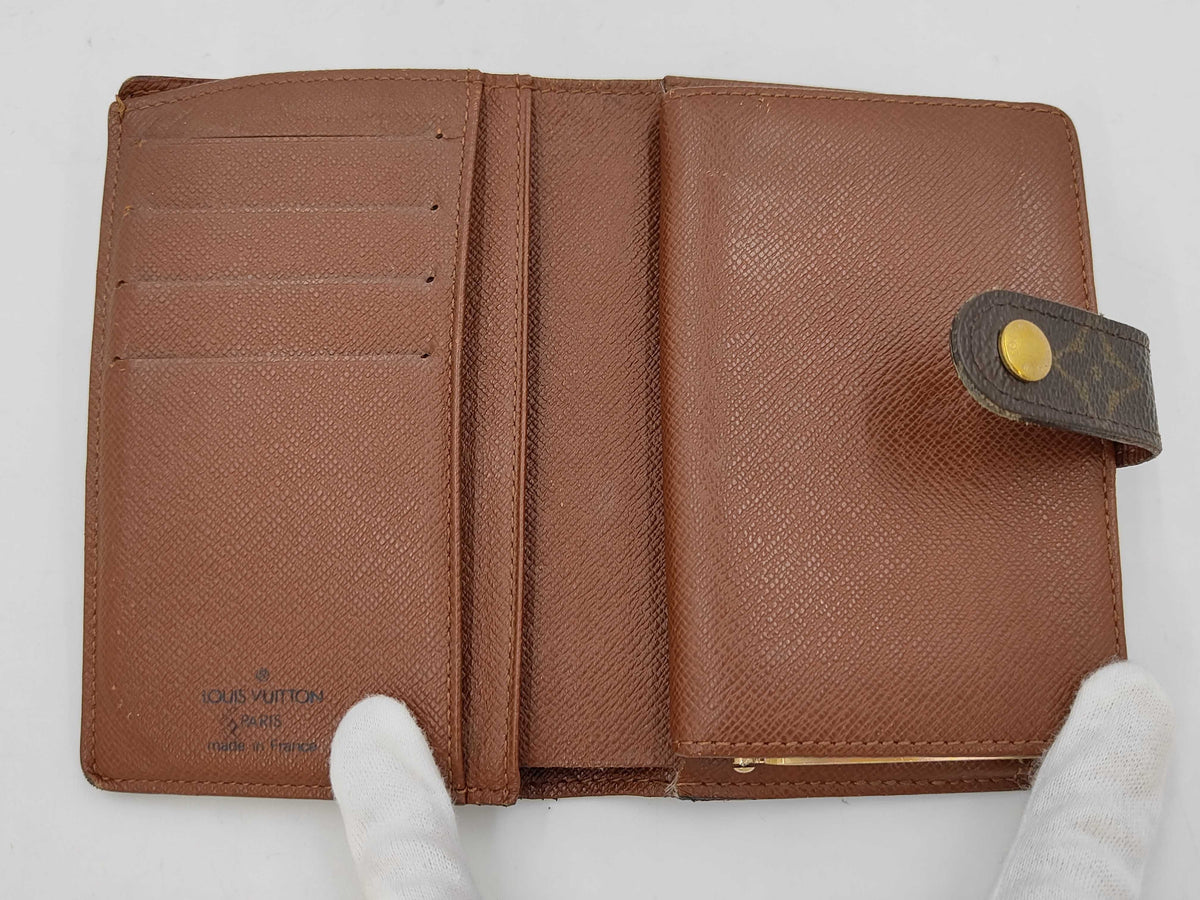 Louis Vuitton French Monogram Canvas, Brown, Canvas, Wallet