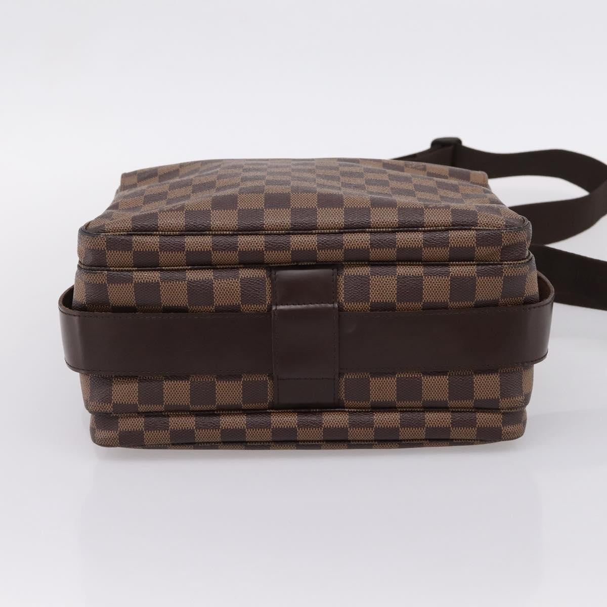 Louis Vuitton Naviglio Damier, Brown, Canvas, Shoulder Bag