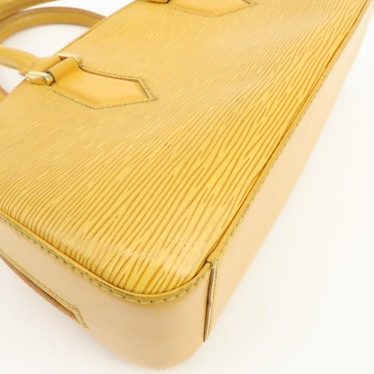 Louis Vuitton Jasmin Epi Leather, Yellow, Leather, Handbag