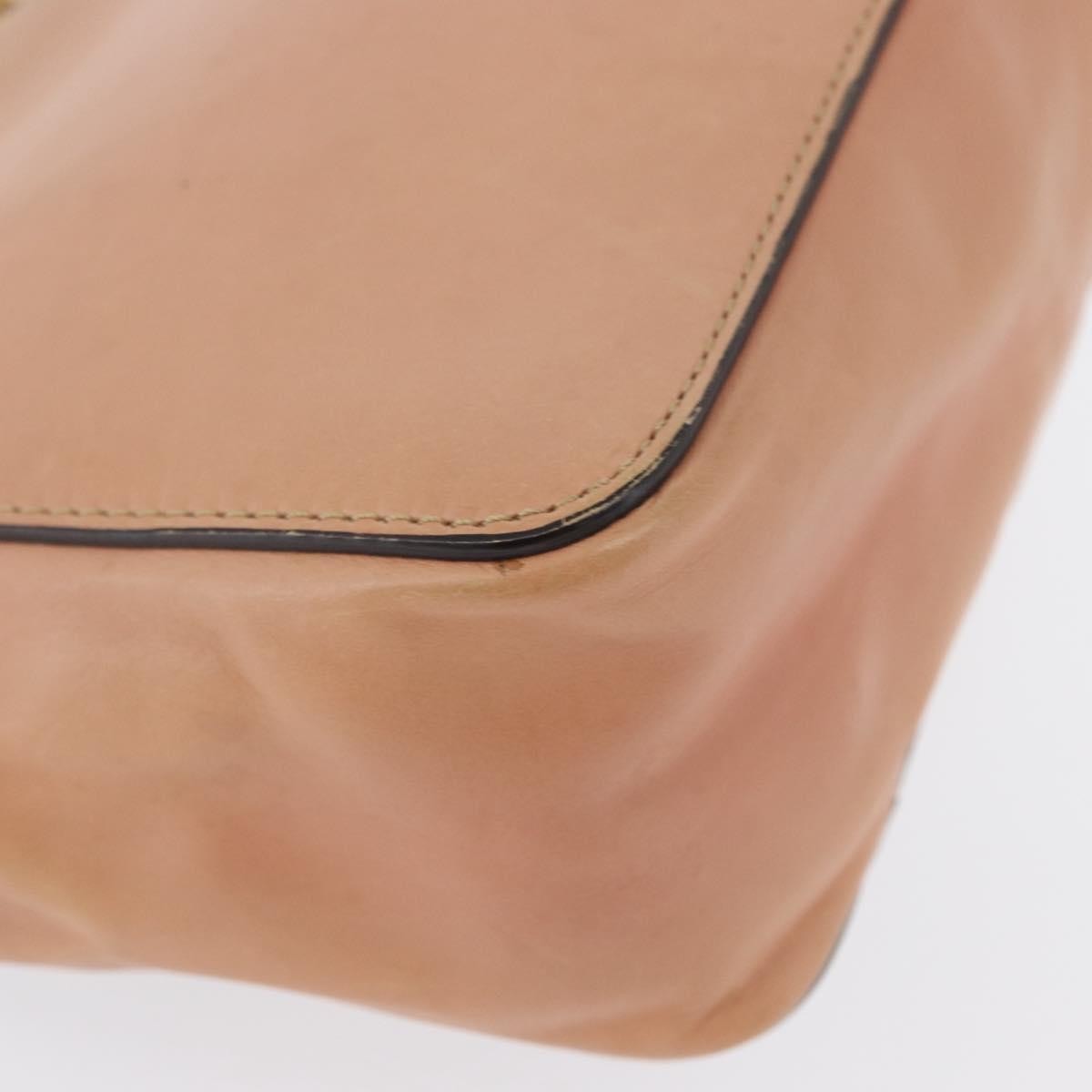 Chloe Elsie Chain Leather, Pink, Leather, Shoulder Bag