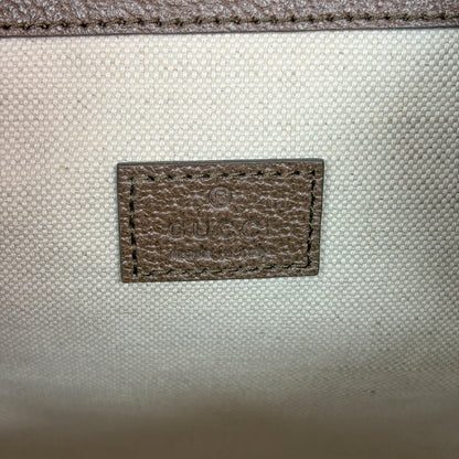 Gucci Ophidia GG Coated Canvas and Leather, Beige, Canvas, Shoulder Bag