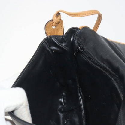 Celine Vintage Leather, Black, Leather, Shoulder Bag