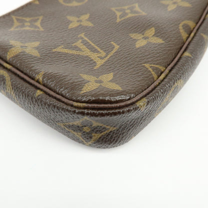 Louis Vuitton Pochette Accessoires Limited Edition Monogram Canvas, Brown, Canvas, Clutch