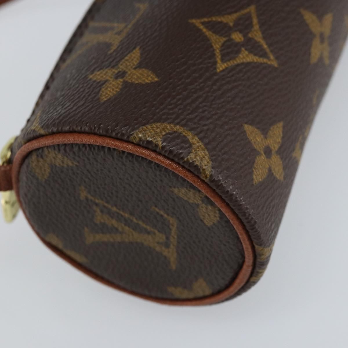 Louis Vuitton Papillon Pochette Monogram Canvas, Brown, Canvas, Clutch