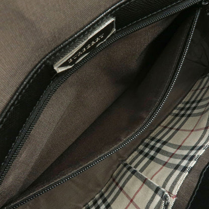 Burberry Shoulder Bag Leather, Black, Leather, Shoulder Bag