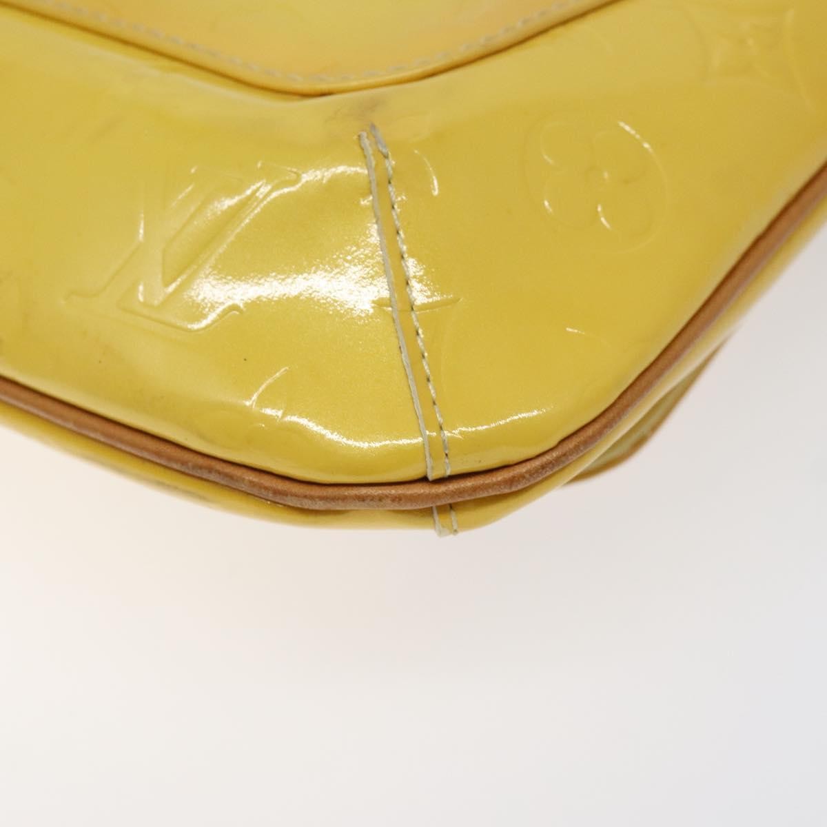 Louis Vuitton Thompson Street Monogram Vernis, Yellow, Patent Leather, Shoulder Bag