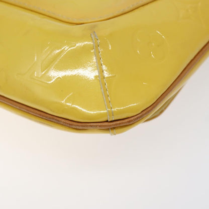 Louis Vuitton Thompson Street Monogram Vernis, Yellow, Patent Leather, Shoulder Bag