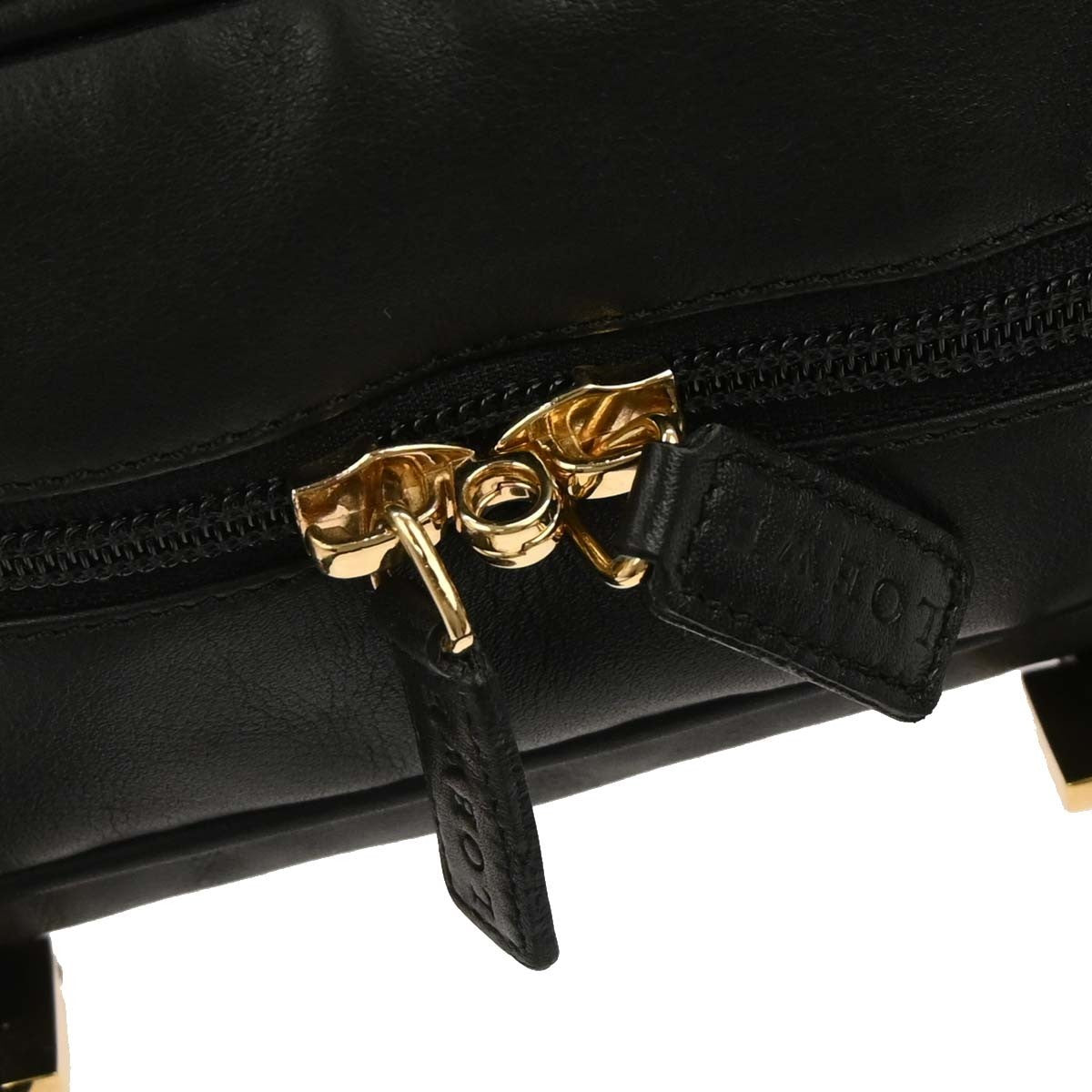 Loewe Amazona Leather, Black, Leather, Travel Bag