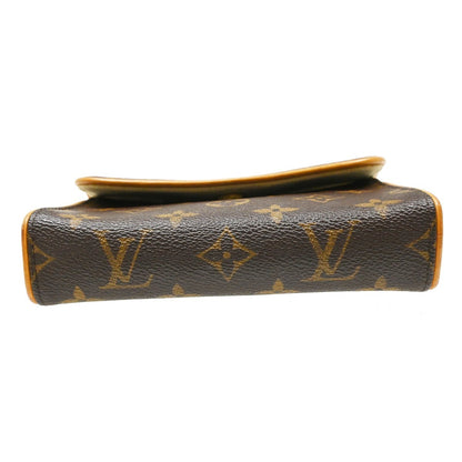 Louis Vuitton Florentine Pochette Monogram Canvas, Brown, Canvas, Clutch