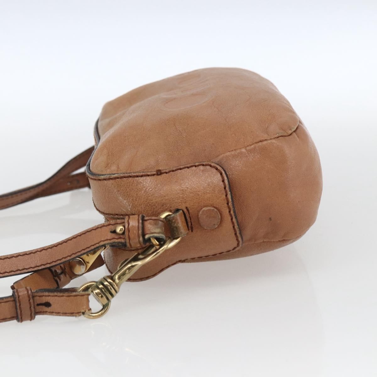 Chloe Vintage Leather, Brown, Leather, Shoulder Bag