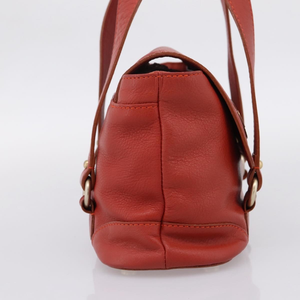 Chloe Handbag Leather, Red, Leather, Handbag
