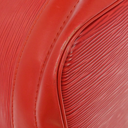 Louis Vuitton Noe Epi Leather, Red, Leather, Handbag
