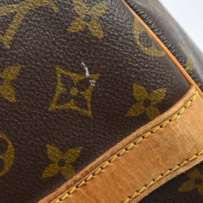Louis Vuitton Keepall Bandouliere Monogram Canvas, Brown, Canvas, Travel Bag