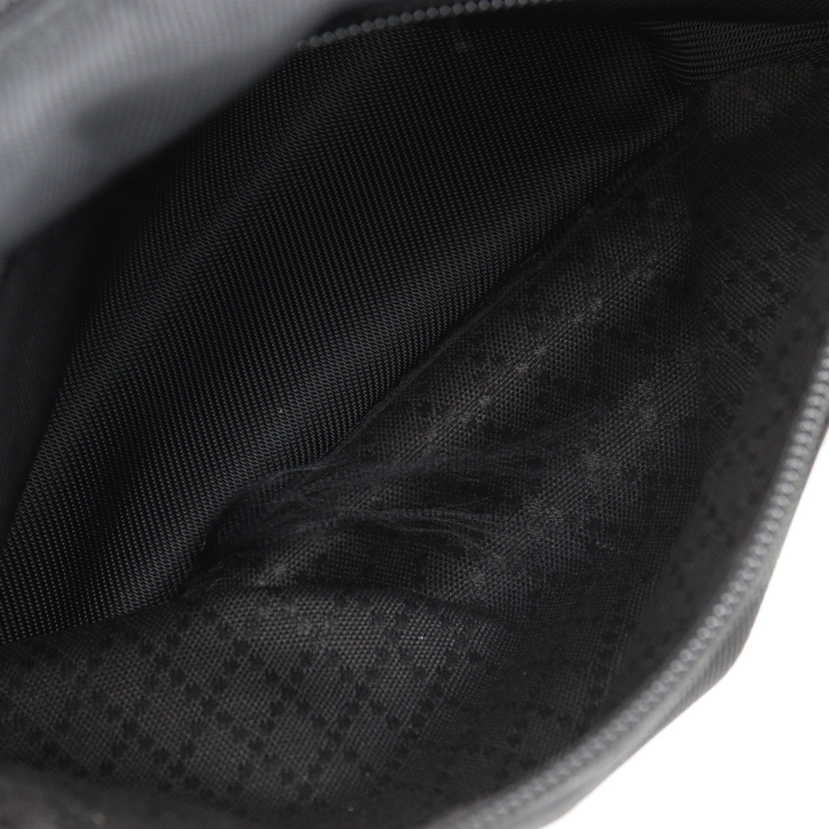 Gucci Sherry bamboo Nylon, Black, Nylon, Shoulder Bag