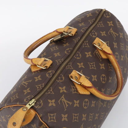 Louis Vuitton Speedy Monogram Canvas, Brown, Canvas, Handbag