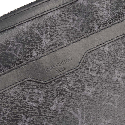 Louis Vuitton Trio Messenger Reverse Monogram Eclipse Canvas, Black, Canvas, Handbag