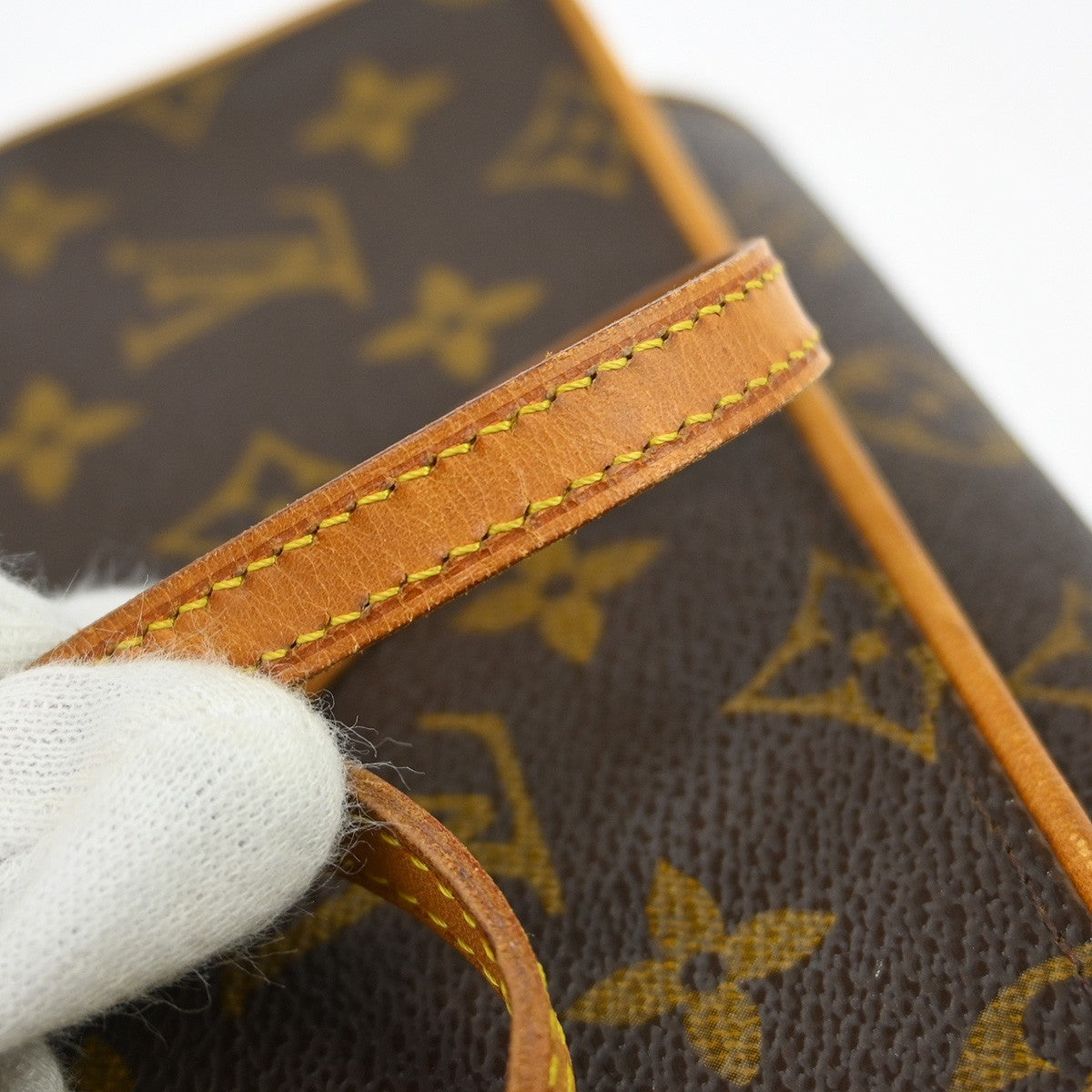 Louis Vuitton Twin Monogram, Brown, Canvas, Clutch