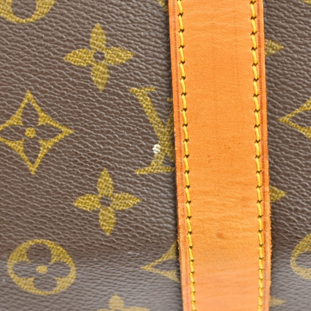 Louis Vuitton Keepall Monogram, Brown, Canvas, Travel Bag