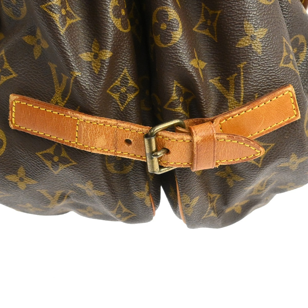 Louis Vuitton Saumur Monogram, Brown, Canvas, Shoulder Bag