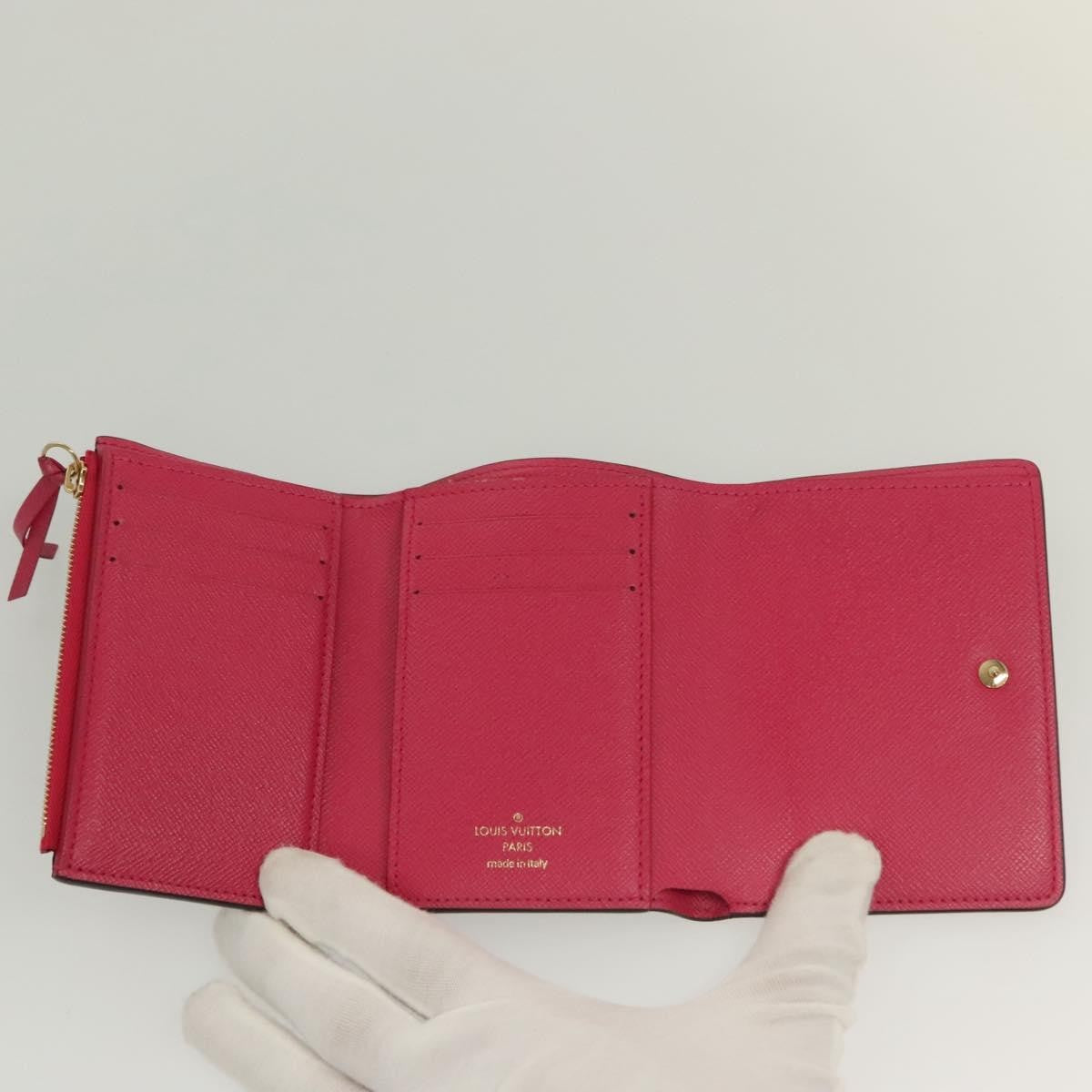 Louis Vuitton Victorine Monogram Vivienne Japan Garden, Brown, Canvas, Wallet