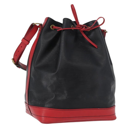 Louis Vuitton Bicolor Noe Epi Leather, Black, Leather, Shoulder Bag