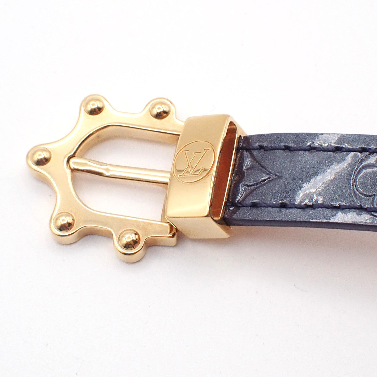 Louis Vuitton Triple Tour Monogram Vernis, Purple, Patent Leather, Bracelet