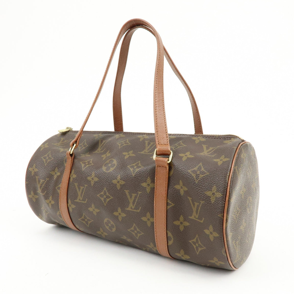 Louis Vuitton Papillon Monogram Canvas, Brown, Canvas, Handbag