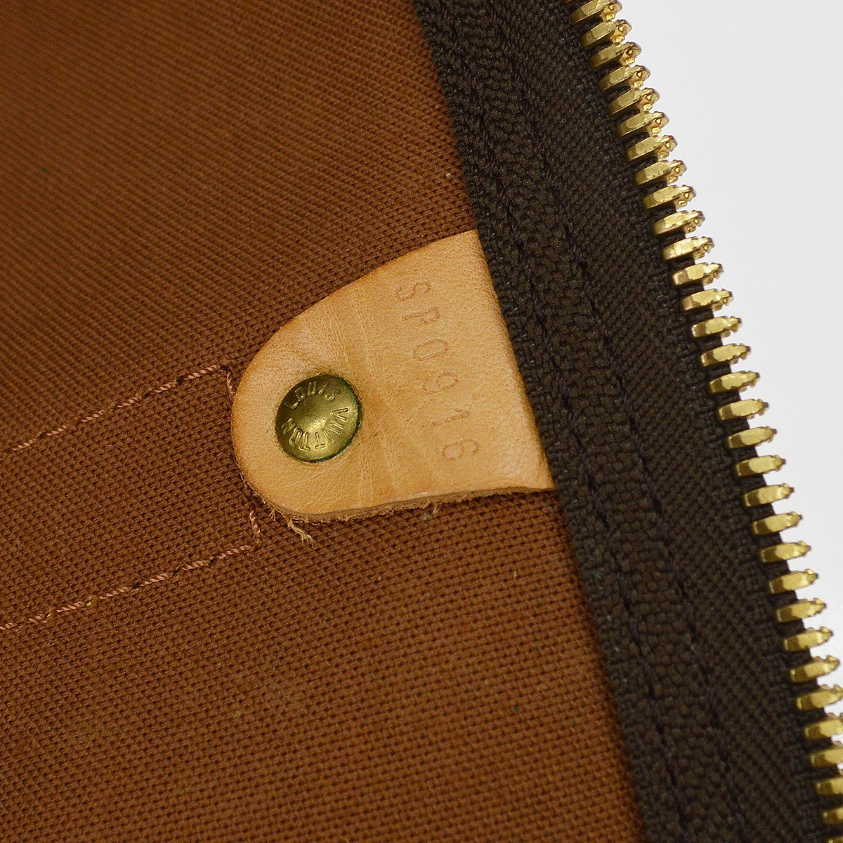 Louis Vuitton Keepall Monogram Canvas, Brown, Canvas, Travel Bag