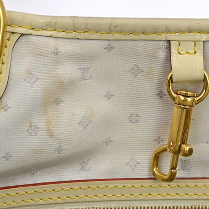 Louis Vuitton Suhali Le Majestueux Leather, White, Leather, Handbag