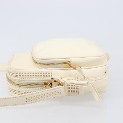 Louis Vuitton Bequia Trotter Messenger Nomade Leather, White, Leather, Shoulder Bag