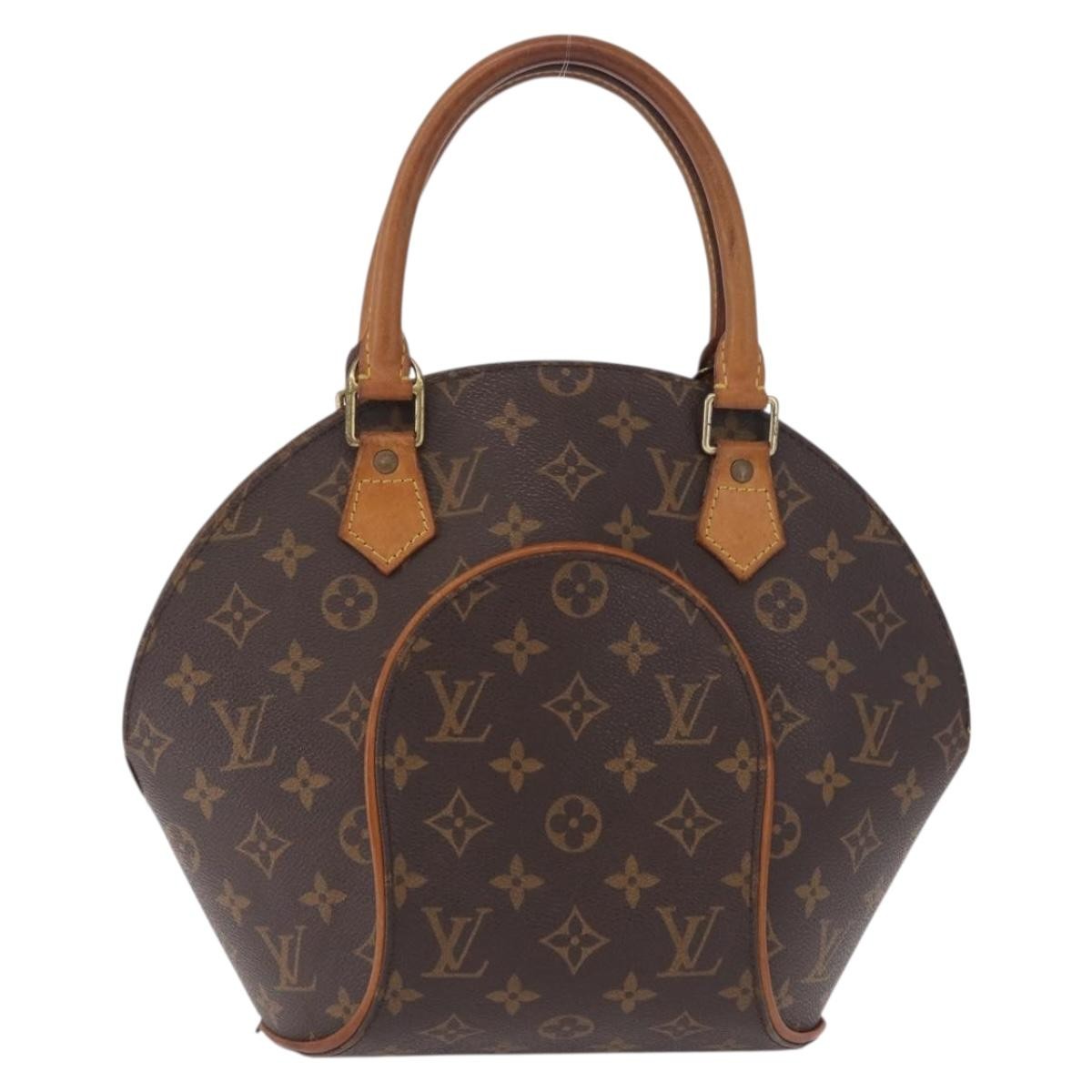 Louis Vuitton Ellipse Monogram, Brown, Canvas, Handbag