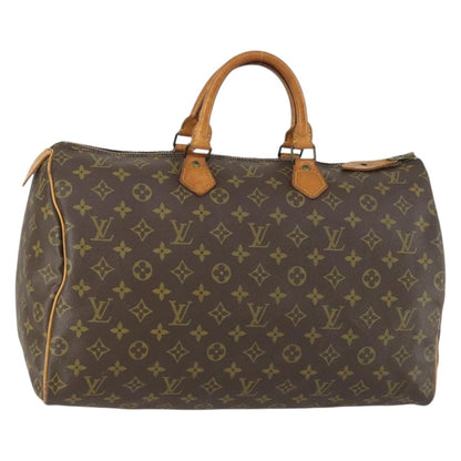 Louis Vuitton Speedy Bandouliere Bag Monogram Canvas, BROWN, CANVAS, Handbag