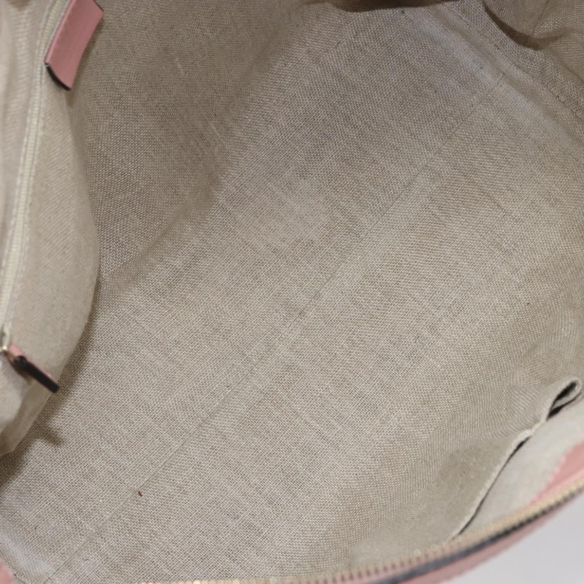 Gucci Britt Convertible Dome Satchel Microguccissima Leather, Pink, Leather, Tote Bag