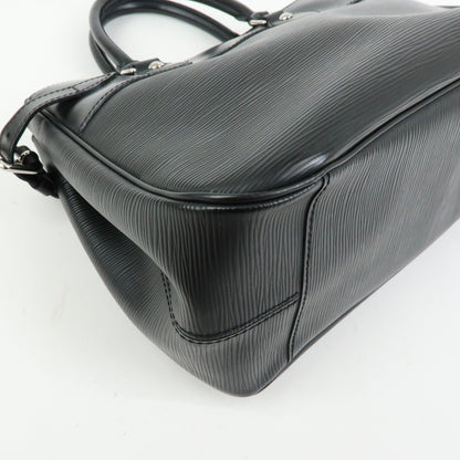 Louis Vuitton Passy Epi Leather, Black, Leather, Tote Bag