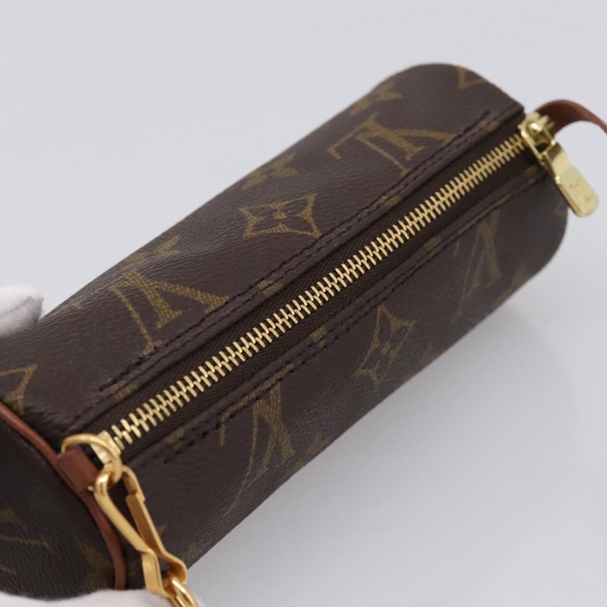 Louis Vuitton Papillon Pochette Monogram Canvas, Brown, Canvas, Clutch