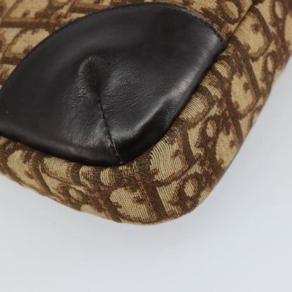 Christian Dior Trotter shoulder bag Canvas, BROWN, CANVAS, Shoulder bag