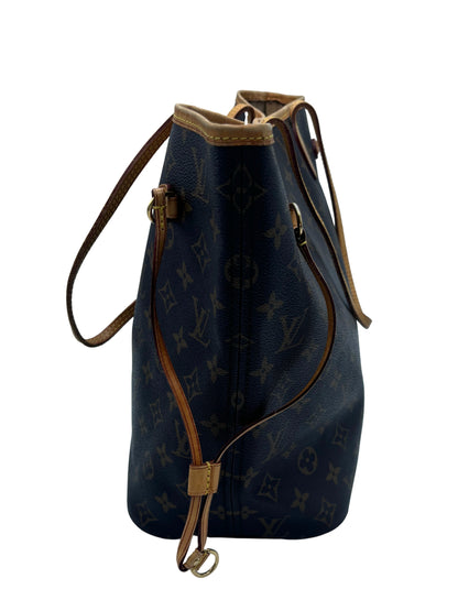 Louis Vuitton Neverfull Monogram, Brown, Canvas, Tote Bag