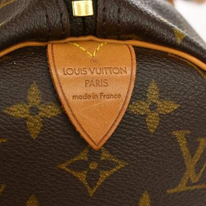 Louis Vuitton Keepall Monogram, Brown, Canvas, Travel Bag