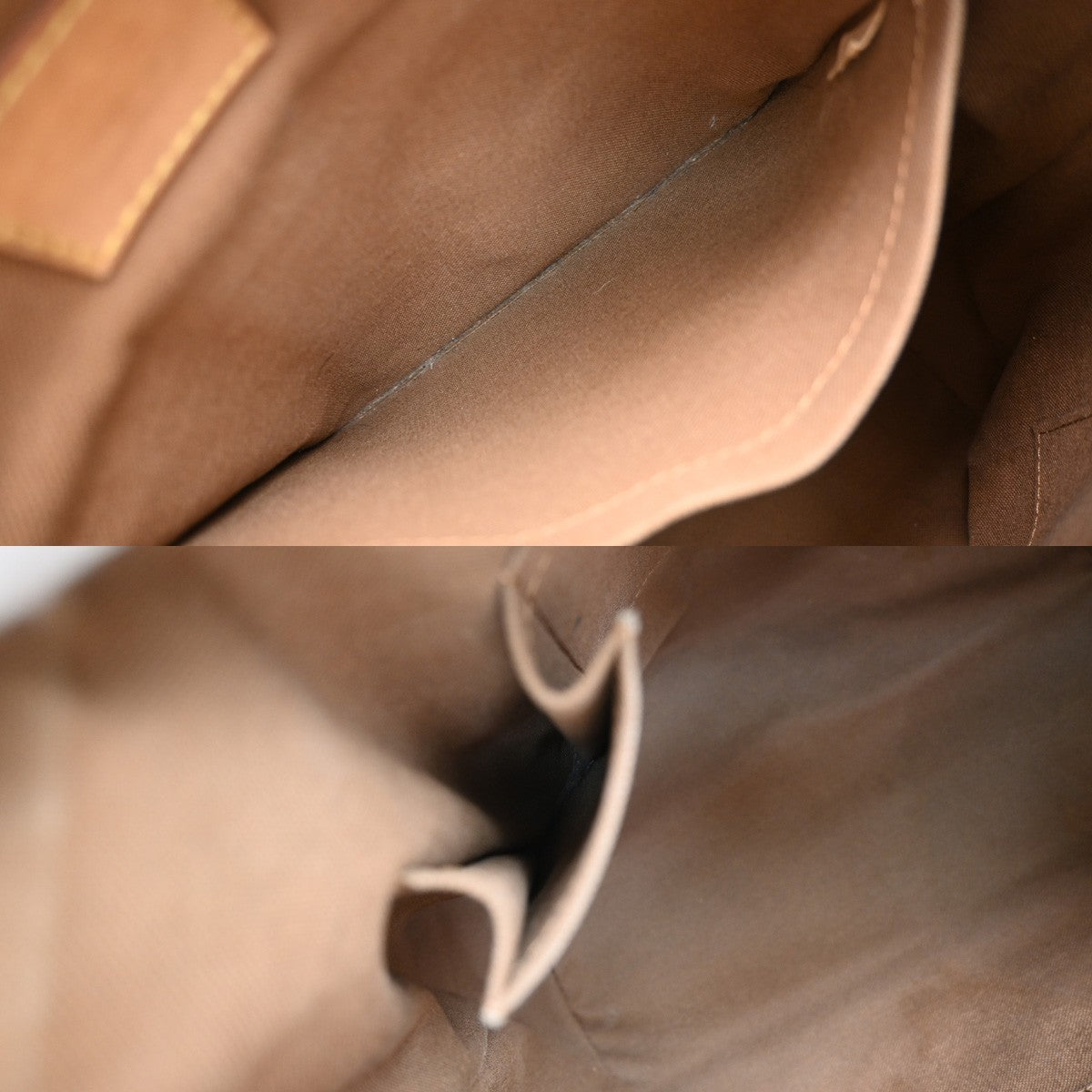 Louis Vuitton Palermo Monogram Canvas, Brown, Canvas, Handbag