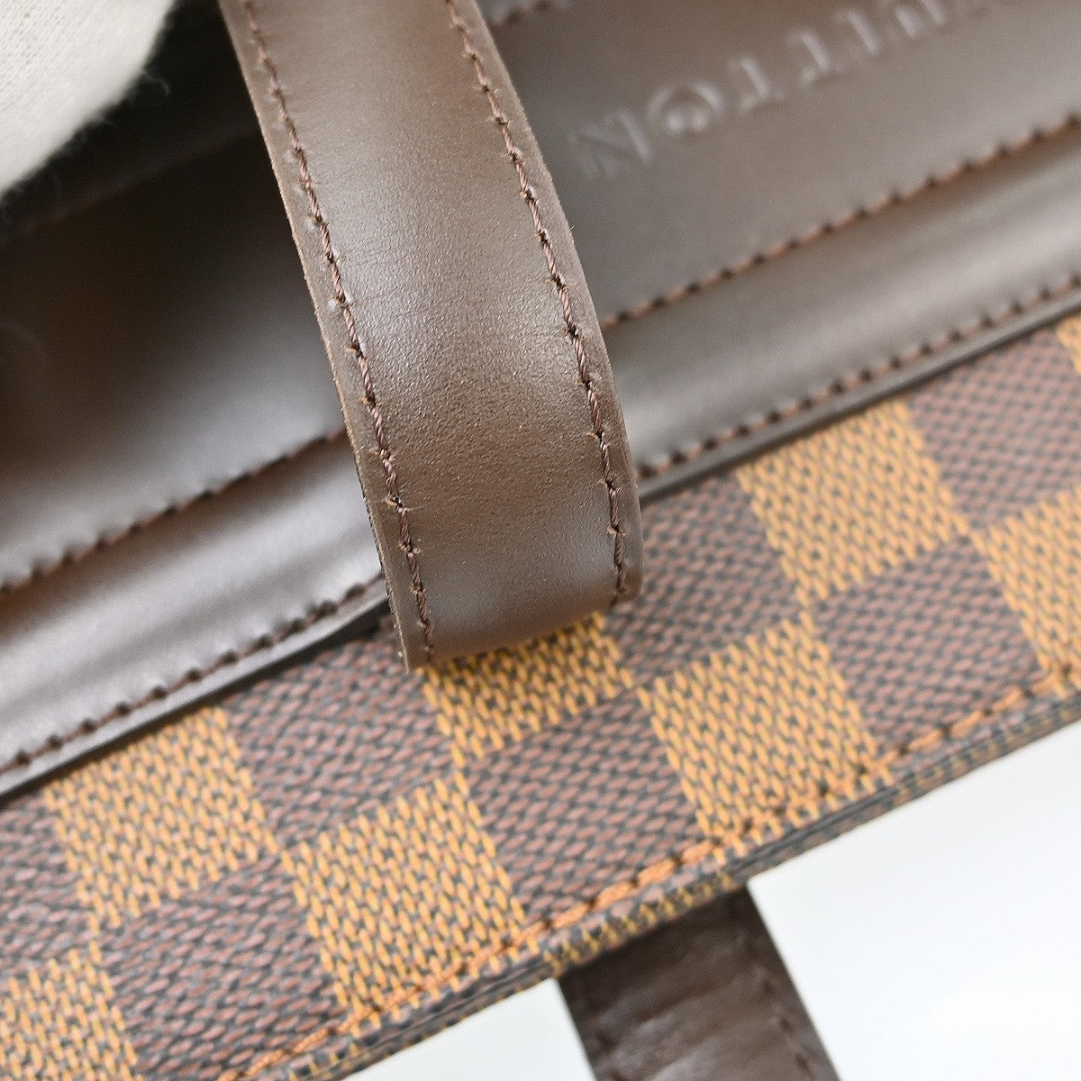 Louis Vuitton Parioli Damier, Brown, Canvas, Shoulder Bag