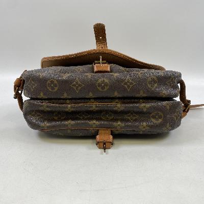 Louis Vuitton Saumur Messenger Monogram Canvas, Brown, Canvas, Shoulder Bag
