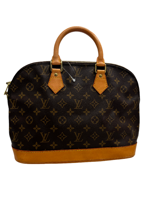 Louis Vuitton Alma Handbag Monogram Canvas, Multicolour, Canvas, Handbag